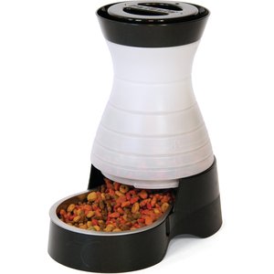 PetSafe Healthy Pet Food Station Gravity Refill Dog & Cat Feeder, 8-cup