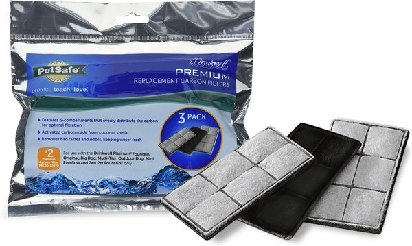 Drinkwell Premium Replacement Carbon Filters, 3 count slide 1 of 6