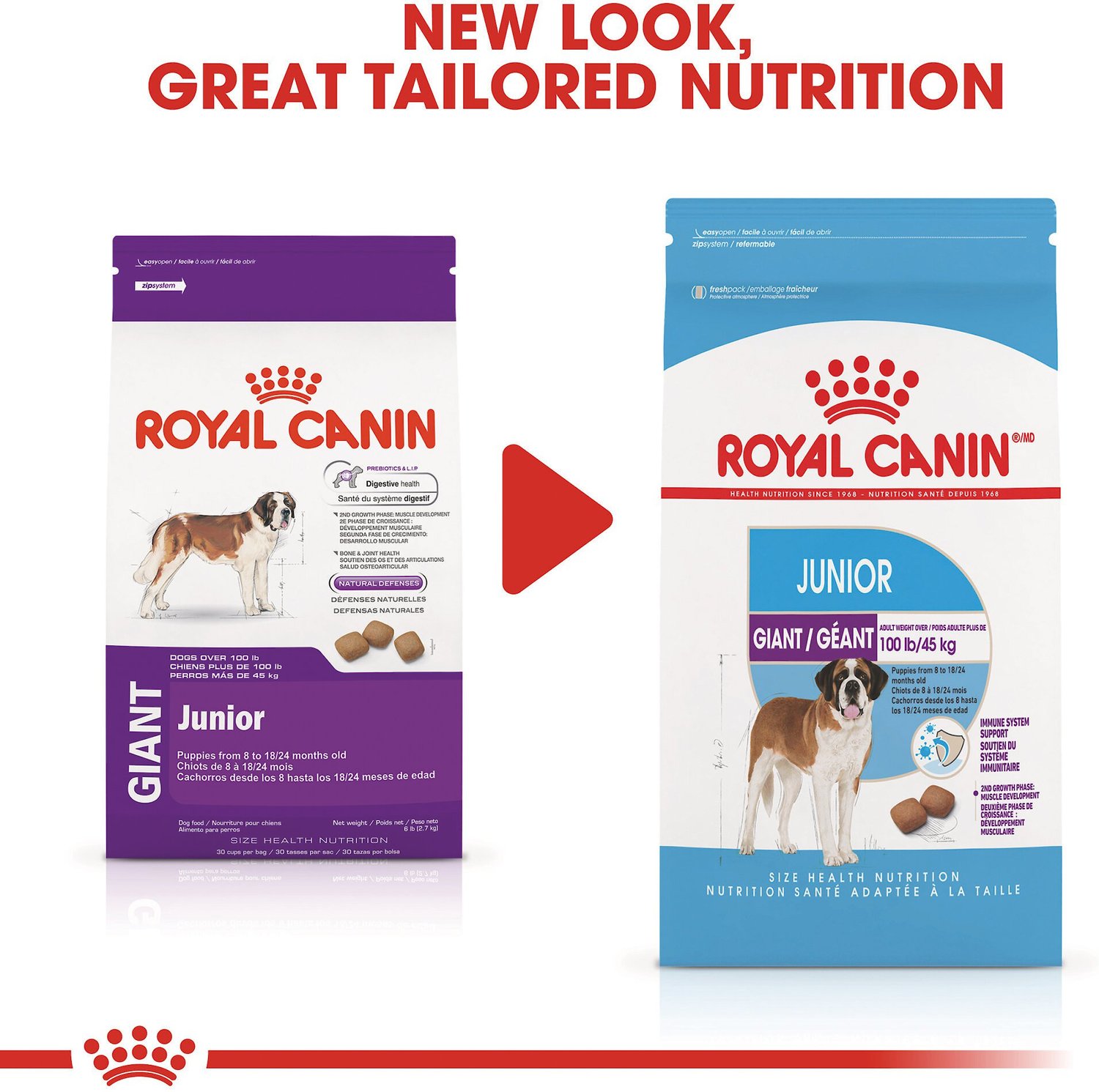 ROYAL CANIN Giant Junior Dry Dog Food, 6-lb bag - Chewy.com