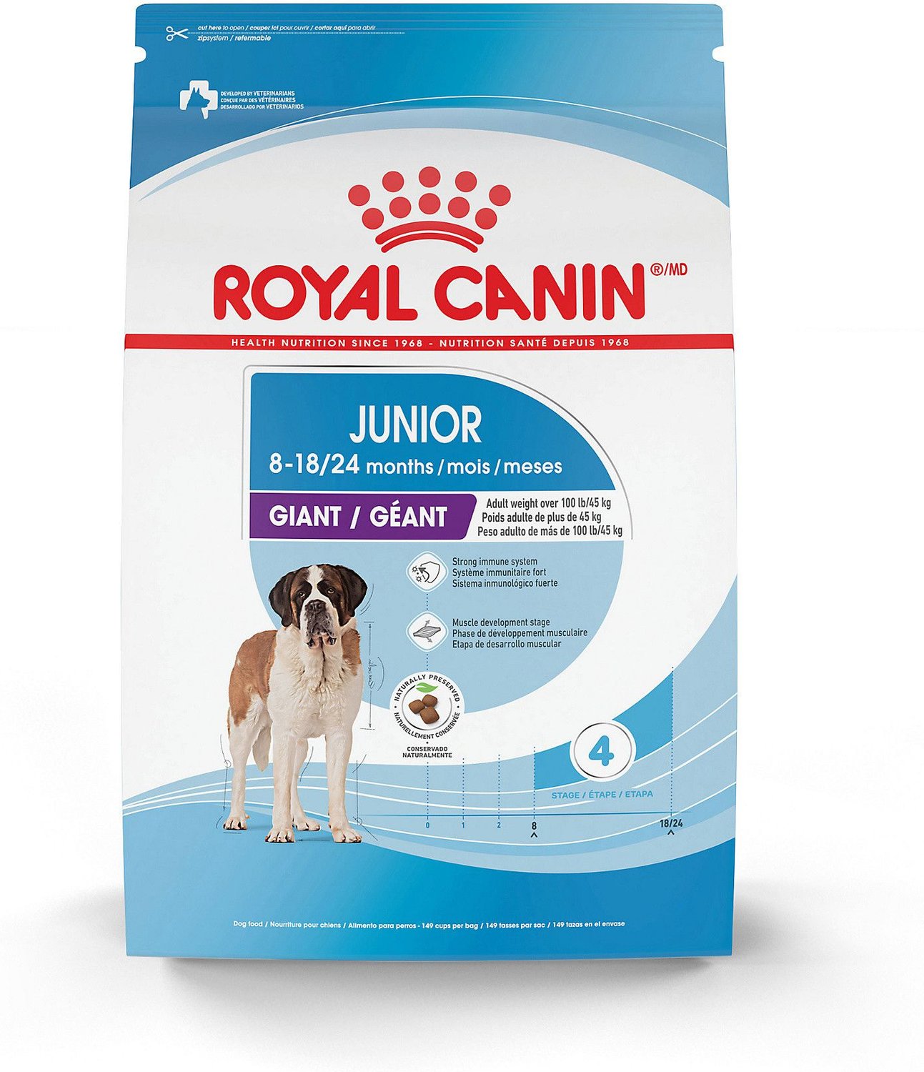 ROYAL CANIN Giant Junior Dry Dog 30-lb -