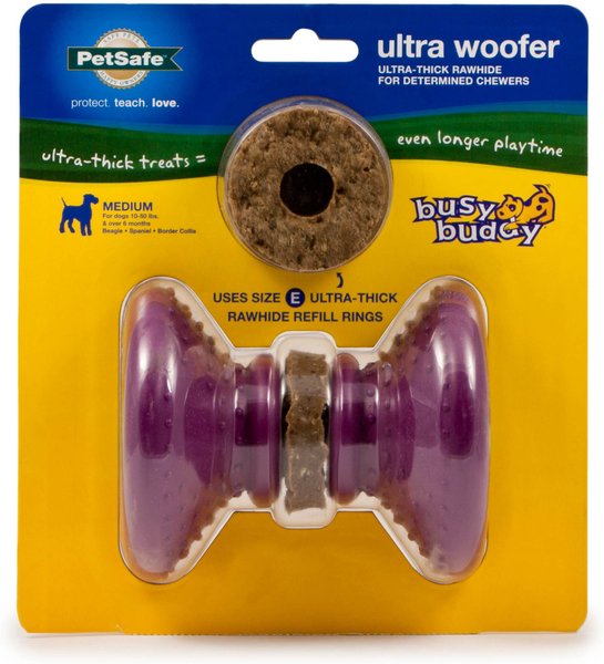 Busy Buddy Ultra Woofer Treat Dispenser Tough Dog Chew Toy, Medium slide 1 of 9