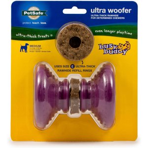 Busy Buddy Ultra Woofer Treat Dispenser Tough Dog Chew Toy, Medium
