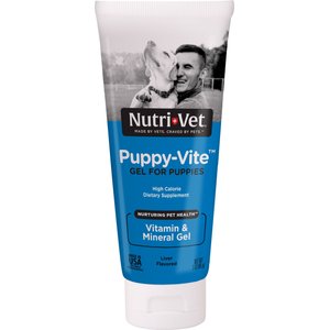 Nutri-Vet Puppy-Vite Gel Multivitamin for Dogs, 3-oz tube