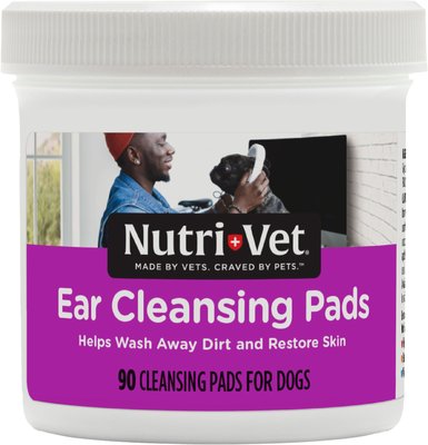 Nutri-Vet Ear Cleansing Dog Pads, slide 1 of 1