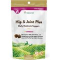 NaturVet Hip & Joint Plus Omegas Soft Chews Joint Supplement for Cats & Dogs, 120-count