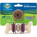 Busy Buddy Bristle Bone Treat Dispenser Tough Dog Chew Toy, X-Small