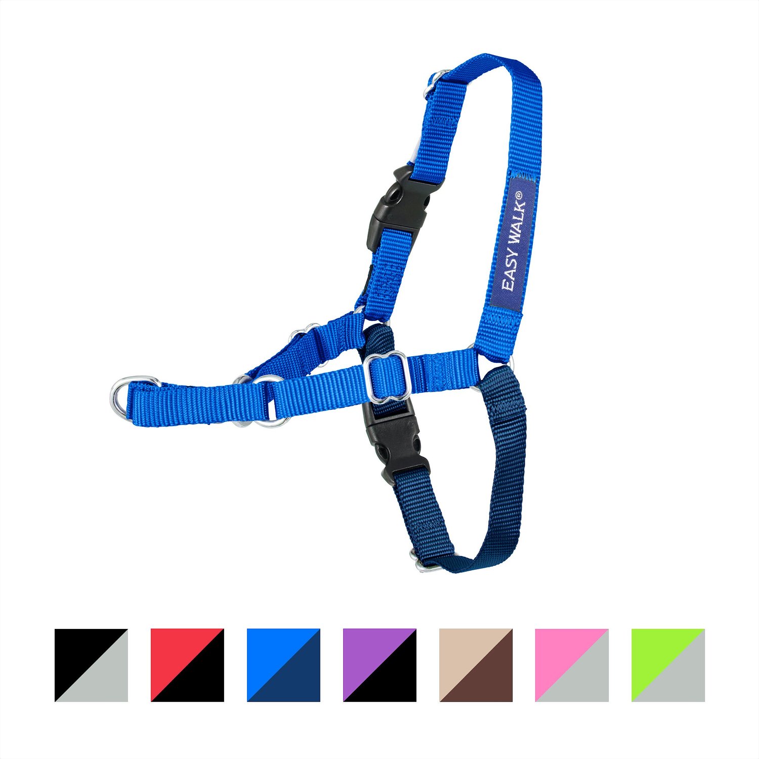 PETSAFE Easy Walk Dog Harness, Royal Blue/Navy, Small - Chewy.com