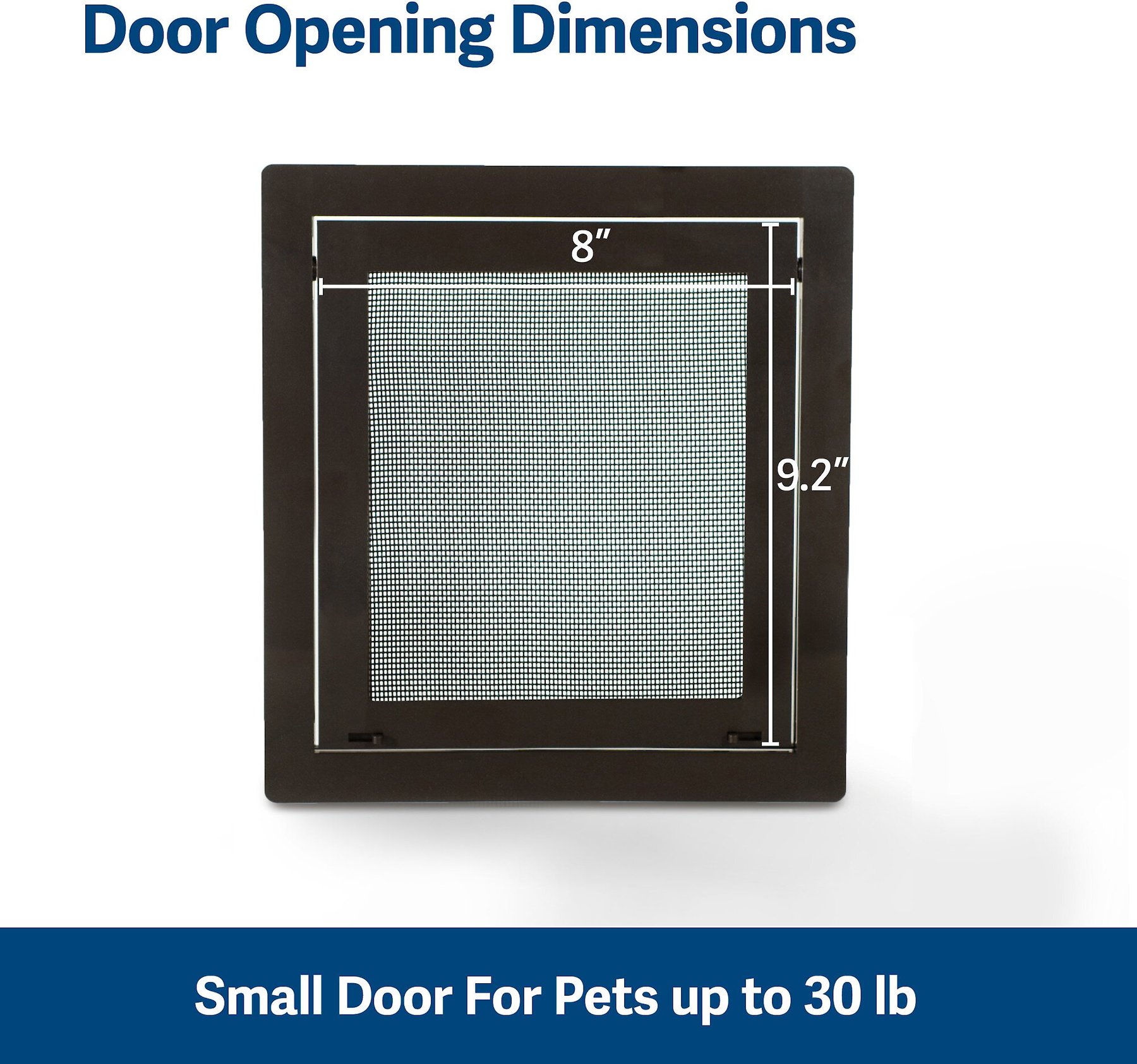 Pet Screen Door for Screen Door Window Porch Use Dog and Cat Door