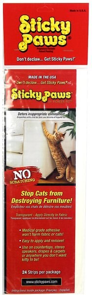 Sticky Paws Furniture Strips, 24 count slide 1 of 2