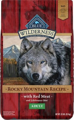 Blue Buffalo Wilderness Rocky Mountain Recipe with Red Meat Adult Grain-Free Dry Dog Food, slide 1 of 1