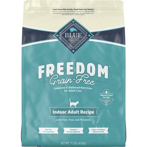 Blue Buffalo Freedom Indoor Adult Fish Recipe Grain-Free Dry Cat Food, 11-lb bag