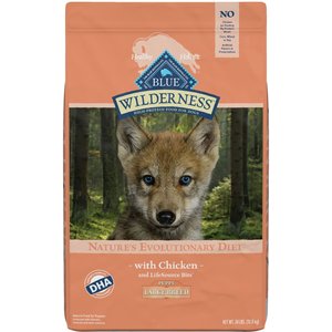 Blue Buffalo Wilderness Large Breed Puppy Chicken Recipe Grain-Free Dry Dog Food