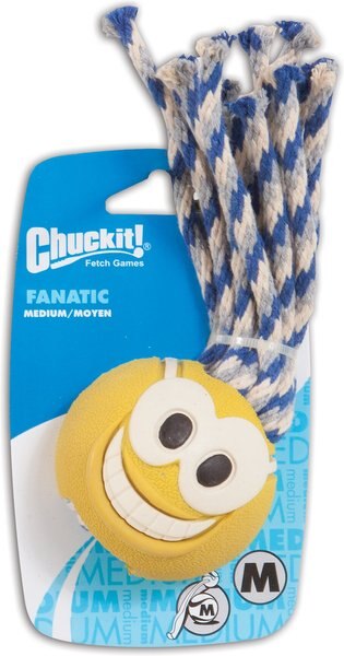 Chuckit! Fanatic Ball Dog Toy, Color Varies, Medium slide 1 of 8