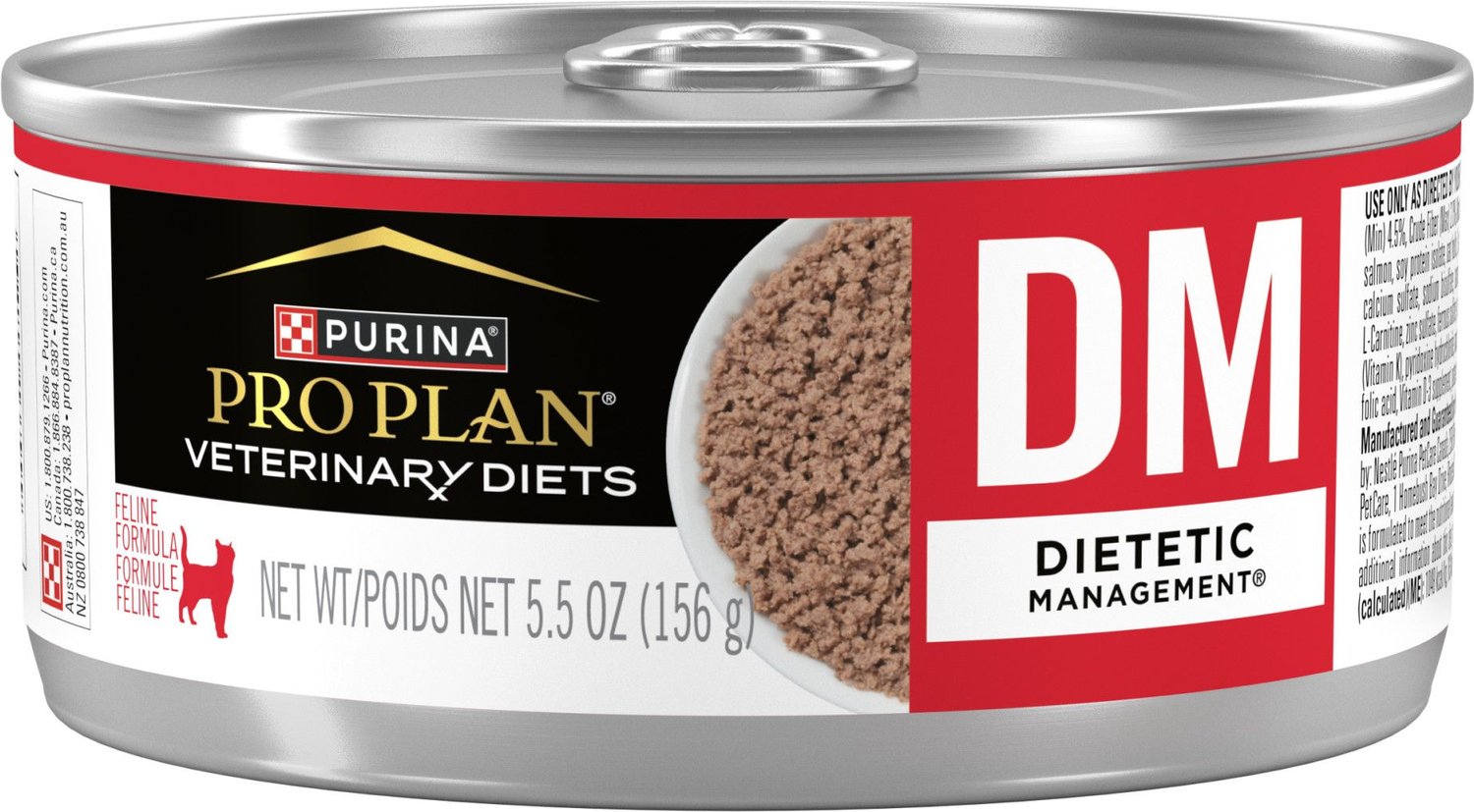 PURINA PRO PLAN VETERINARY DIETS DM Dietetic Management Formula Canned