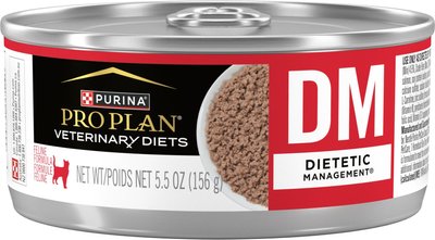 Purina Pro Plan Veterinary Diets DM Dietetic Management Formula Canned Cat Food, slide 1 of 1
