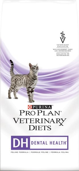 Purina Pro Plan Veterinary Diets DH Dental Health Dry Cat Food, 6-lb bag slide 1 of 10