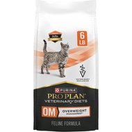 Purina Pro Plan Veterinary Diets OM Overweight Management Formula Dry Cat Food, 6-lb bag