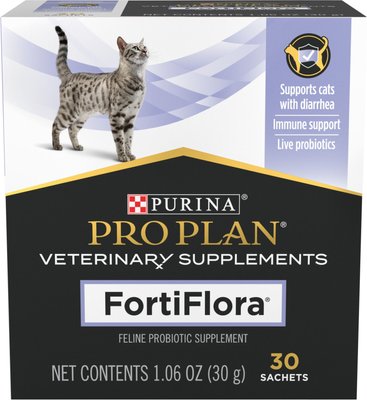 Purina Pro Plan Veterinary Diets FortiFlora Powder Digestive Supplement for Cats, slide 1 of 1