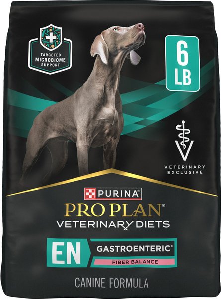 Purina Pro Plan Veterinary Diets EN Gastroenteric Fiber Balance Dry Dog Food, 6-lb bag slide 1 of 10