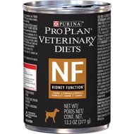 Purina Pro Plan Veterinary Diets NF Kidney Function Formula Canned Dog Food, 13.3-oz, case of 12