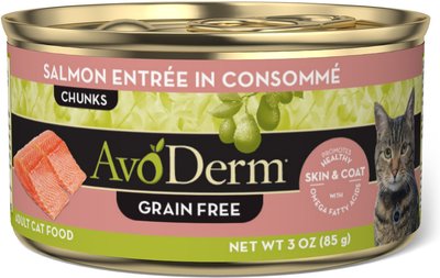 6. AvoDerm Natural Wild by Nature Grain-Free Salmon in Salmon