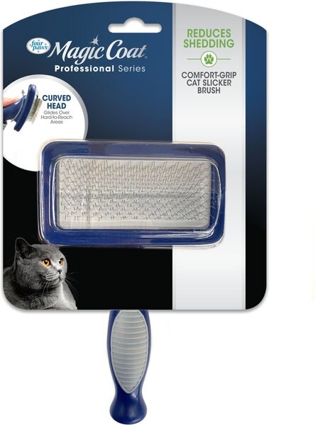 Four Paws Magic Coat Professional Series Gentle Slicker Wire Cat Brush slide 1 of 9