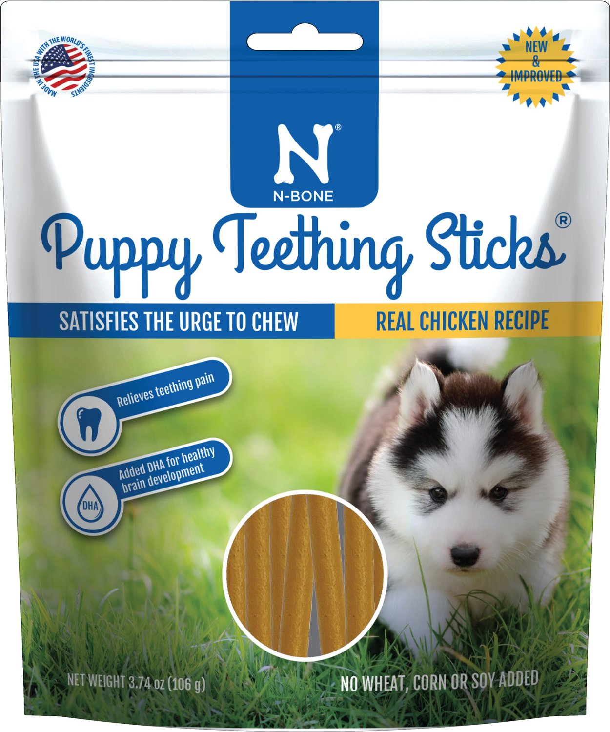 N-BONE Puppy Teething Treats, 3.74-oz 