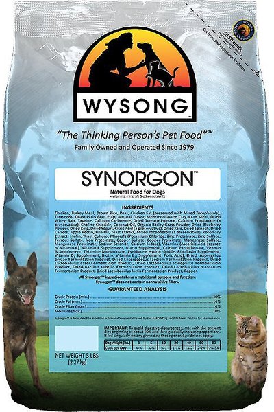 Wysong Synorgon Dry Dog Food, 5-lb bag slide 1 of 2