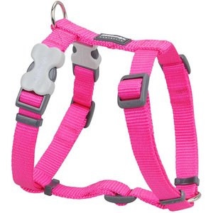 Red Dingo Classic Nylon Back Clip Dog Harness, Hot Pink, Large: 22 to 31.5-in chest