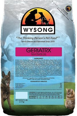 6. Wysong Geriatrx Cat Food