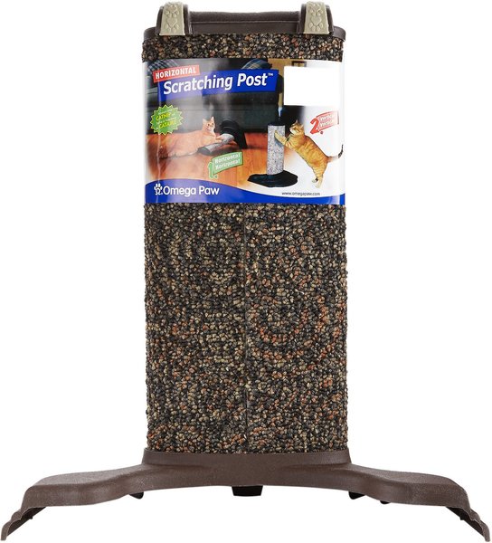 Omega Paw Horizontal Cat Scratching Post, Color Varies slide 1 of 3