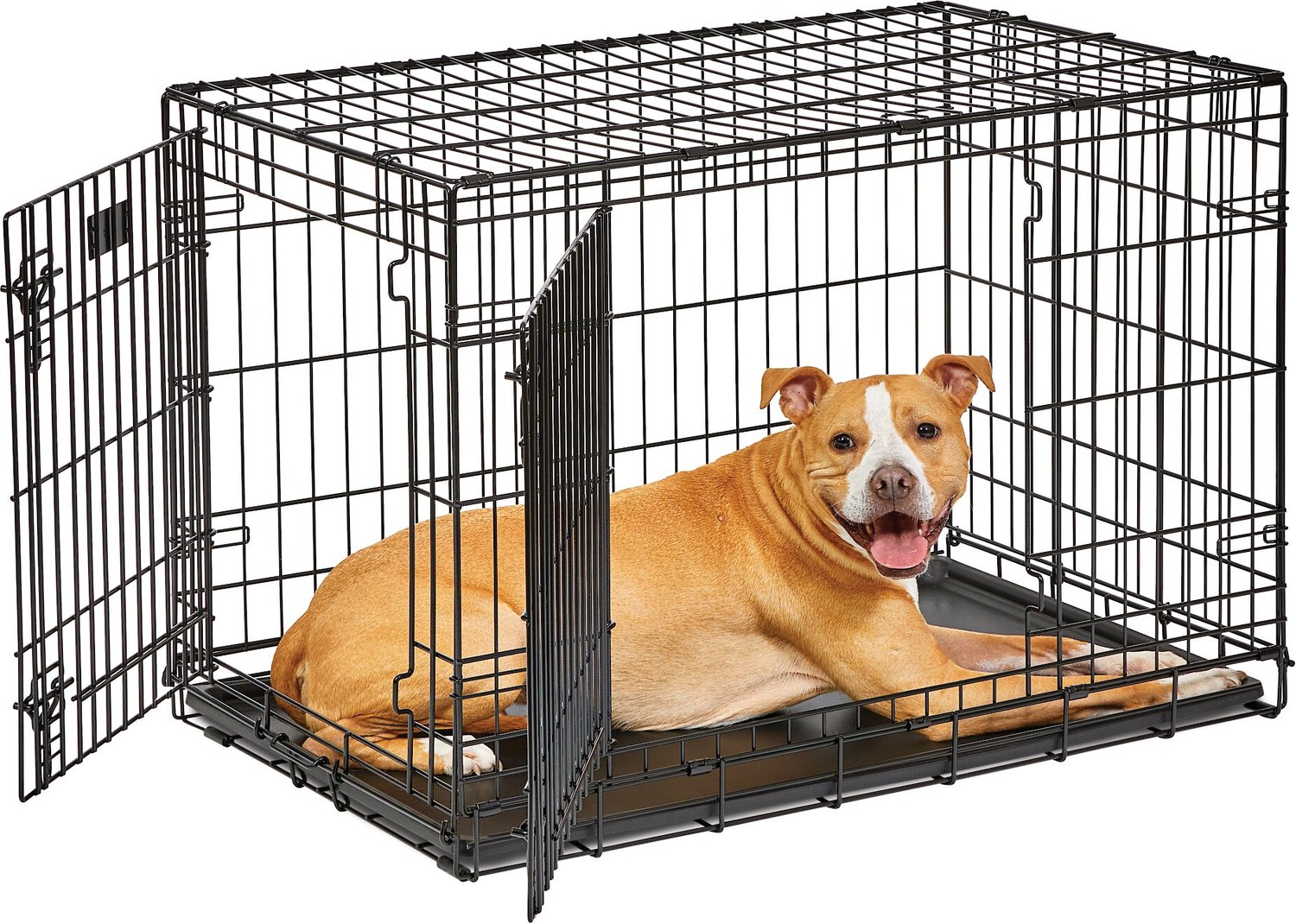 36″ Double Door Folding Metal Dog iCrate by Midwest