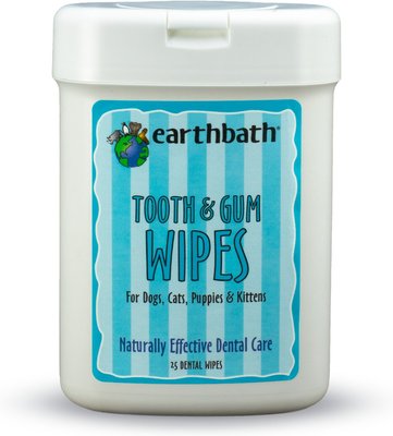 Earthbath Specialty Tooth & Gum Wipes for Dogs & Cats, slide 1 of 1