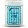 Earthbath Specialty Tooth & Gum Wipes for Dogs & Cats, 25 count