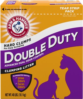 Arm & Hammer Litter Double Duty Scented Clumping Clay Cat Litter, slide 1 of 1