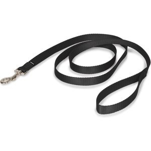 PetSafe Premier Nylon Dog Leash, Black, 6-ft long, 3/4-in wide