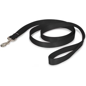 PetSafe Premier Nylon Dog Leash, Black, 6-ft long, 1-in wide