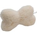 Busy Buddy Fido's Favorites Sheepskin Bone Squeaky Plush Dog Toy, Small