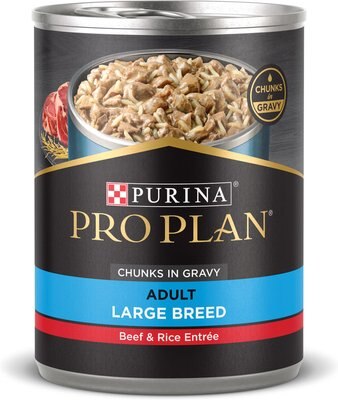 Purina Pro Plan Specialized Adult Large Breed Beef & Rice Entree Canned Dog Food, slide 1 of 1