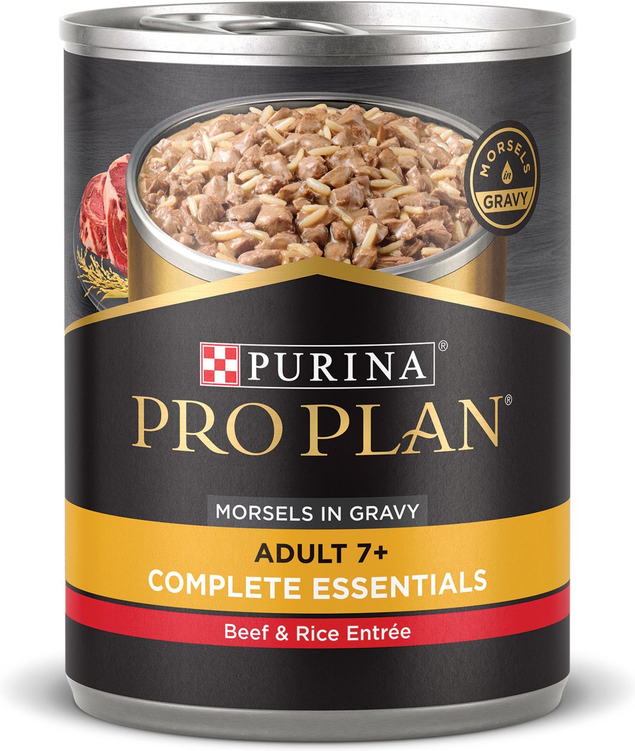 Purina Pro Plan Senior Beef & Rice Entree