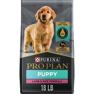 Purina Pro Plan High Protein DHA Lamb & Rice Formula Puppy Food, 18-lb bag