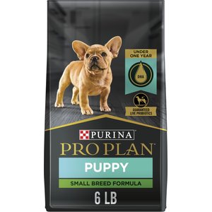 Purina Pro Plan Puppy Small Breed Chicken & Rice Formula Dry Dog Food, 6-lb bag