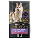 Purina Pro Plan All Life Stages Small Bites Lamb & Rice Formula Dry Dog Food, 18-lb bag
