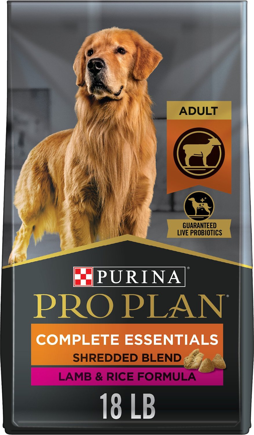Purina Pro Plan Savor Adult Shredded Blend Lamb & Rice Formula Dry Dog