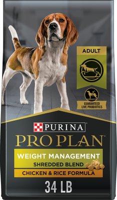 2. Purina Pro Savor Shredded Blend Weight Management Formula for Adult Dogs