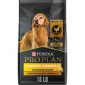 Purina Pro Plan Adult 7+ Shredded Blend Chicken & Rice Formula Dry Dog Food, 18-lb bag