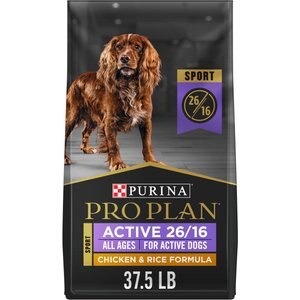 Purina Pro Plan Sport All Life Stages Active 26/16 Formula Dry Dog Food, 37.5-lb bag
