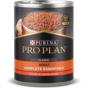 Purina Pro Plan Savor Adult Grain-Free Classic Chicken & Carrots Entree Canned Dog Food, 13-oz, case of 12