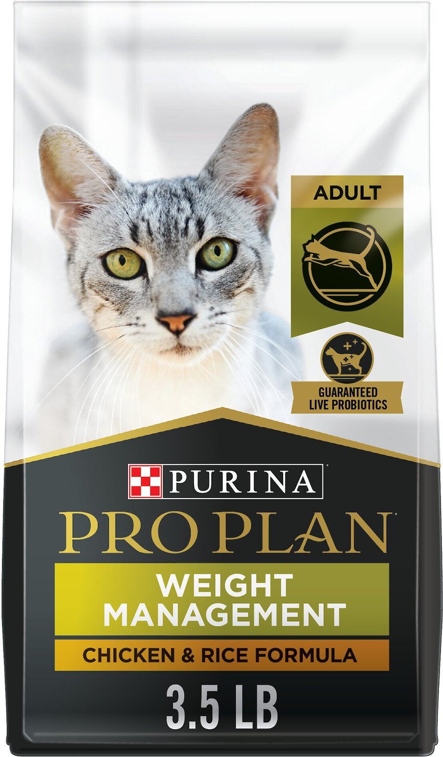 PURINA PRO PLAN Adult Weight Management Chicken & Rice Formula Dry Cat