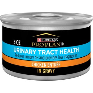 Purina Pro Plan Gravy Chicken Entrée Urinary Health Tract Cat Food, 3-oz can, case of 24